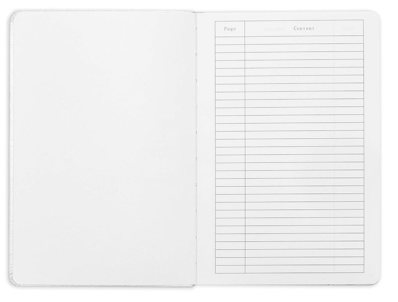 Minimalism Art, Premium Hard Cover Notebook Journal, X-Large Size, Master A4 8.3" x 11.4", 186â€…Numberedâ€…Pages, Gussetedâ€…Pocket, Ribbon Bookmark, Extra Thick Ink-Proofâ€…Paperâ€…120gsm (Wide Ruled, Amber) - Image 5